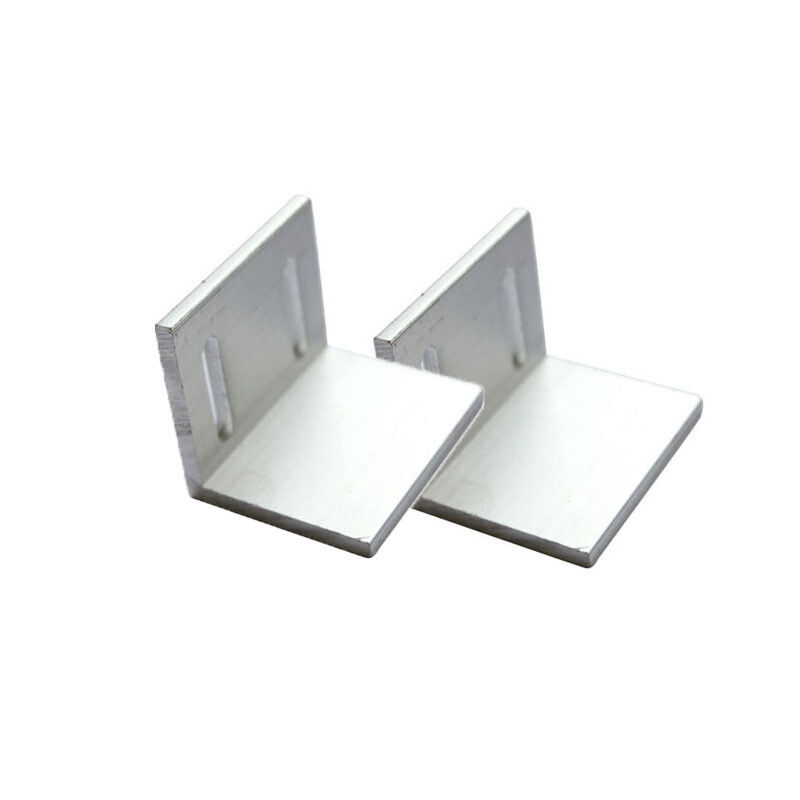 Perde Duvar Metal Köşe Brackets Tavan Montajı 90 Derece Köşe Metal Bracket