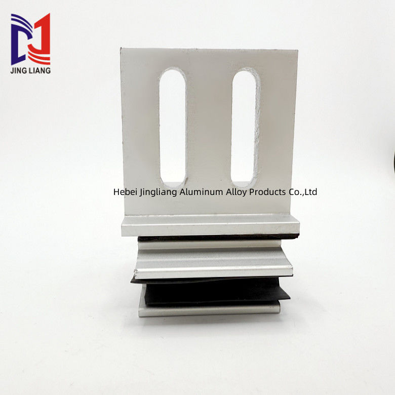 Anodizasyon oksidasyonu ile 20 mm terakota paneli için kolay montaj ve sökme cephe orta sabitleme parçaları