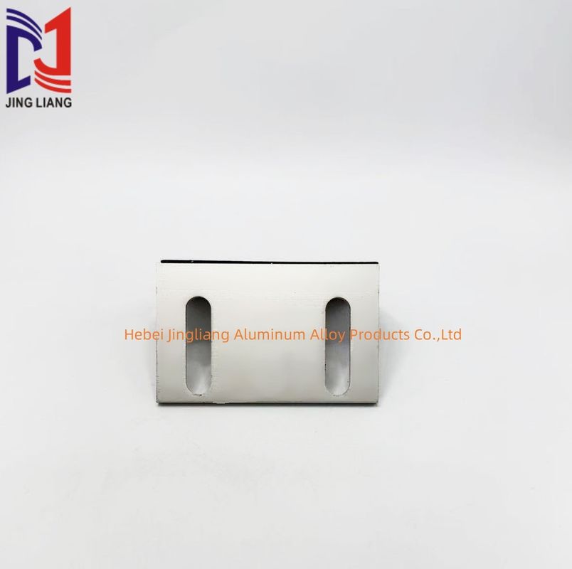 Endüstriyel Sınıf 80*50*50mm Anodizasyon Oksidasyon Finishli Köşeli Bracket