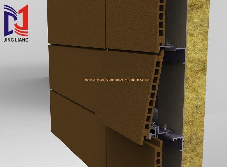 Hem 20mm Terracotta panel hem de 30mm Terracotta panel için kolay kurulum ve özelleştirilmiş Çember Sabitleme Sistemi