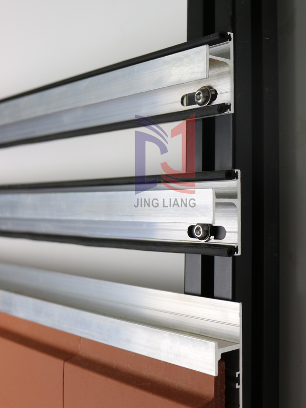 Özelleştirilebilir Zarif İşçilik Yüksek Mukavemetli Alüminyum Sürgülü Ray, Terrakota Cephe Destek Sistemi İçin