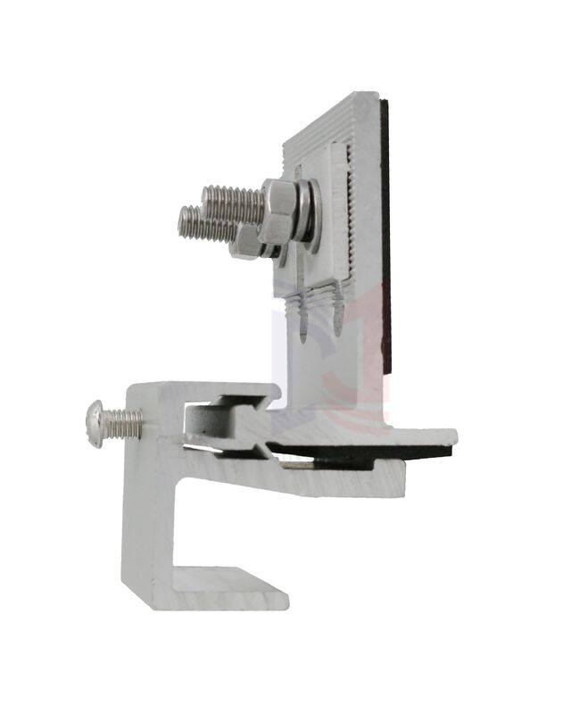 Terracotta Cephe Destek Sistemi için Korozyon Önleyici Alüminyum Uç Klipsi