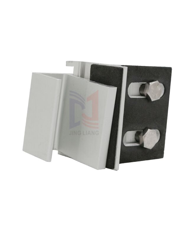 Terracotta Cephe Destek Sistemi için Korozyon Önleyici Alüminyum Uç Klipsi